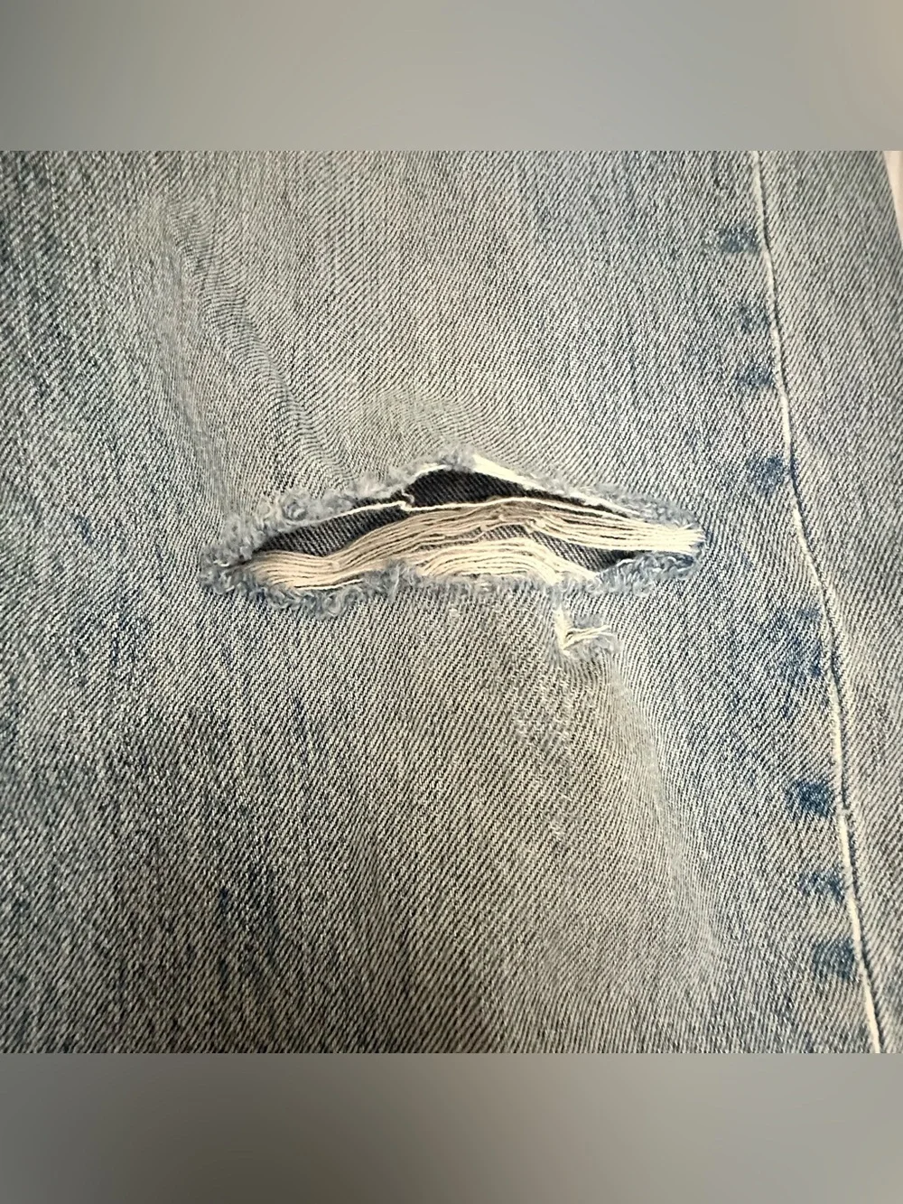 Levi's Faded 501 Blue Straight-Leg Jeans 34/30